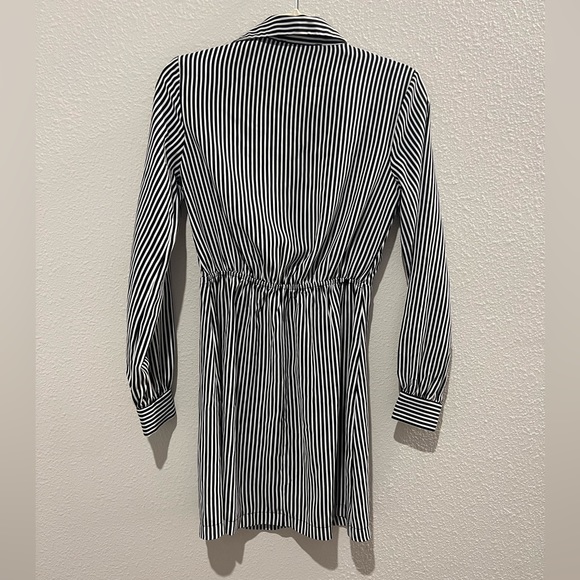 Forever 21 Black and White Stripped Dress - Picture 8 of 12